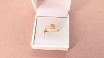 ANEL QUADRADO COM ZIRCONIA - Image 2