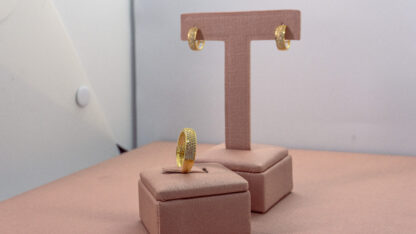CONJUNTO ZIRCONIA BRINCO + ANEL - Image 2
