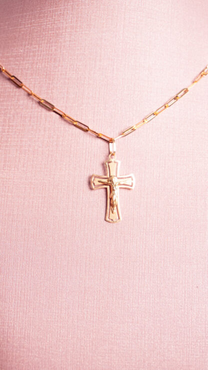 COLAR MASCULINO COM CRUCIFIXO - Image 2